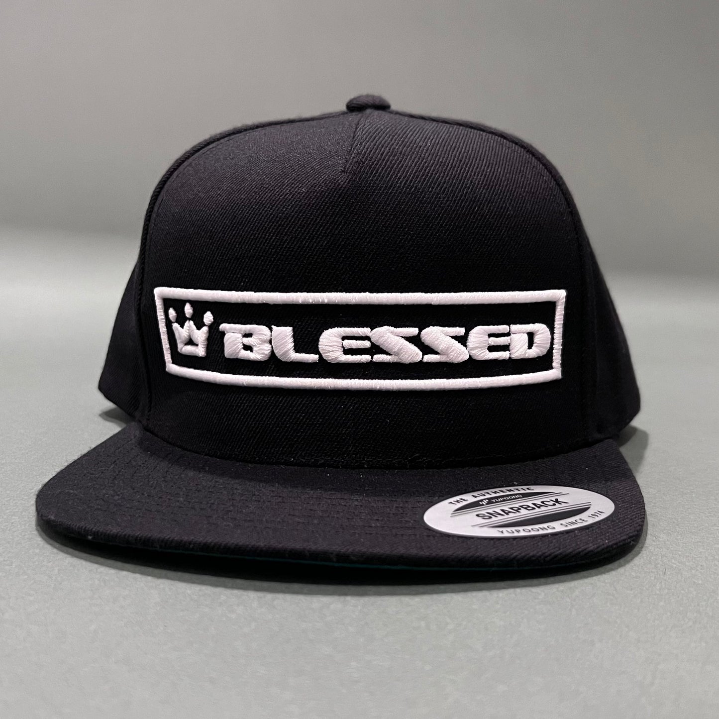 Black & White Snapback Hat
