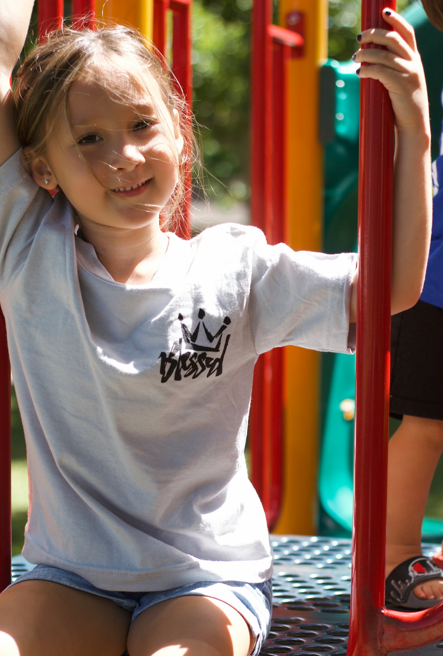 Kids Gray Kanji Tee