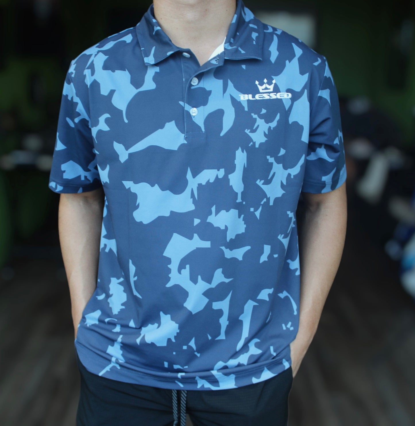 Men's Blue Polo