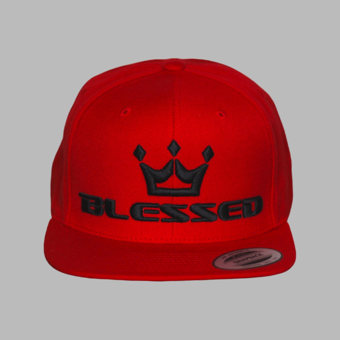Red & Black Snapback Hat