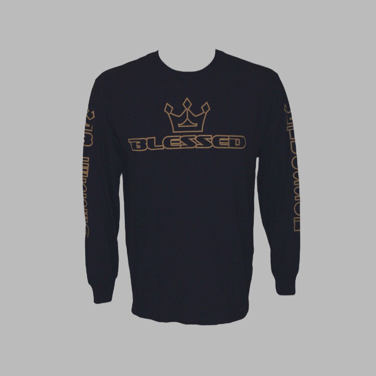 Men's Black & Gold Long Sleeve