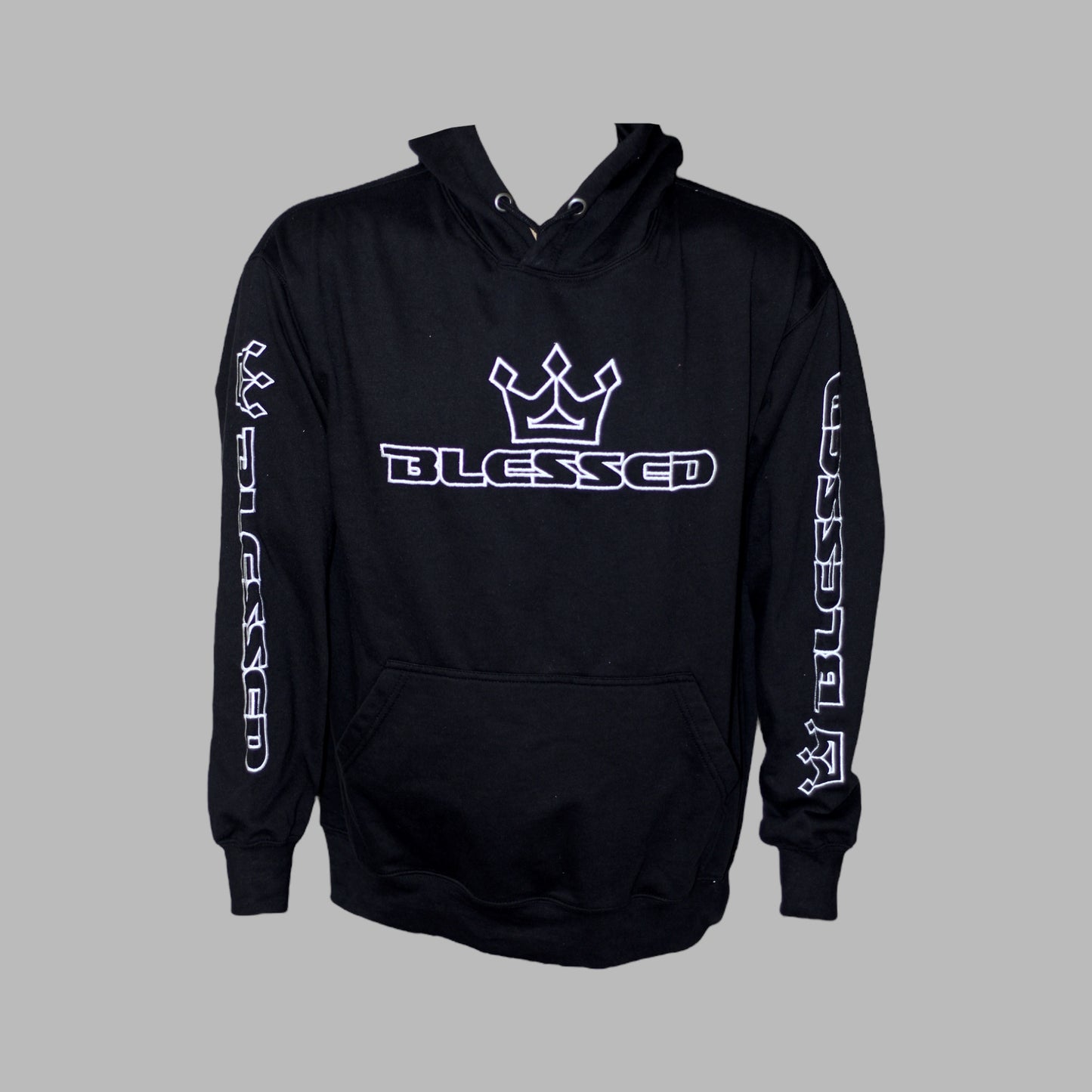 Men's Custom Hoodie- Black