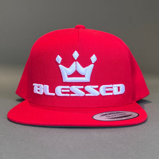Red & White Snapback Hat