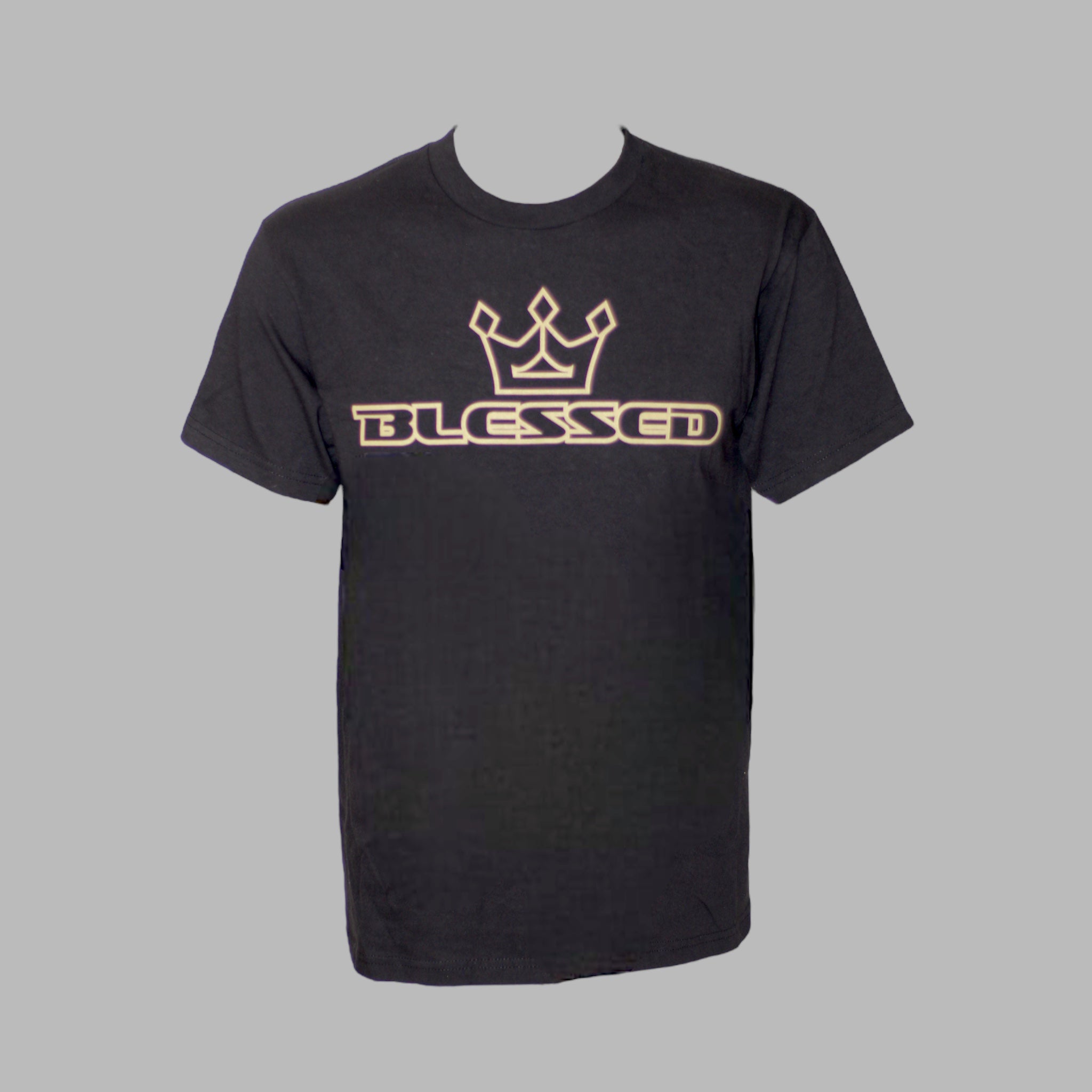 Men's Black & Gold Crown Dri-Fit β Blessed Lifestyle